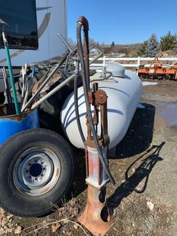 Old Hand Crank Gas Pump