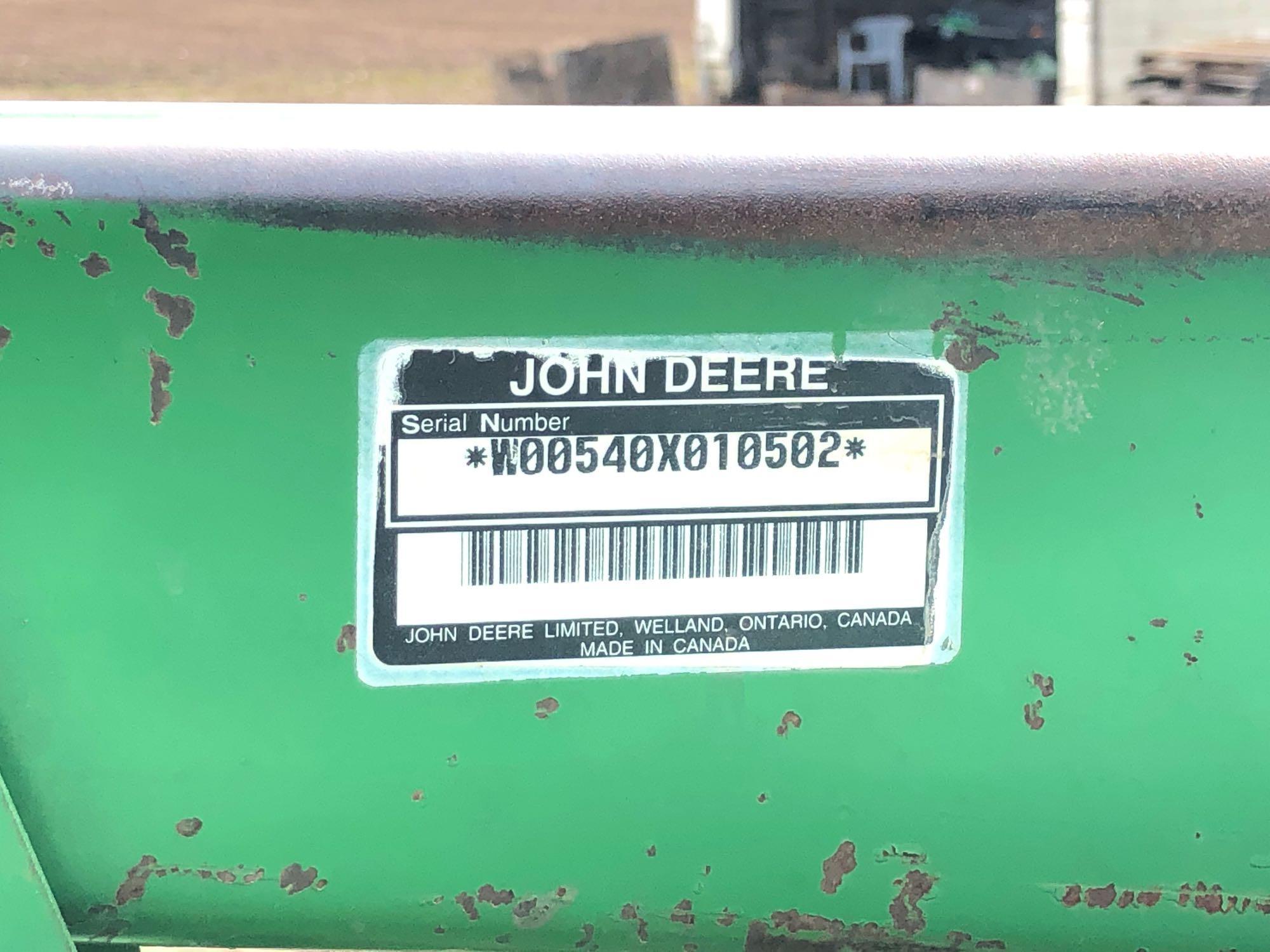 1994 JD 5400 MFWD Loader Tractor