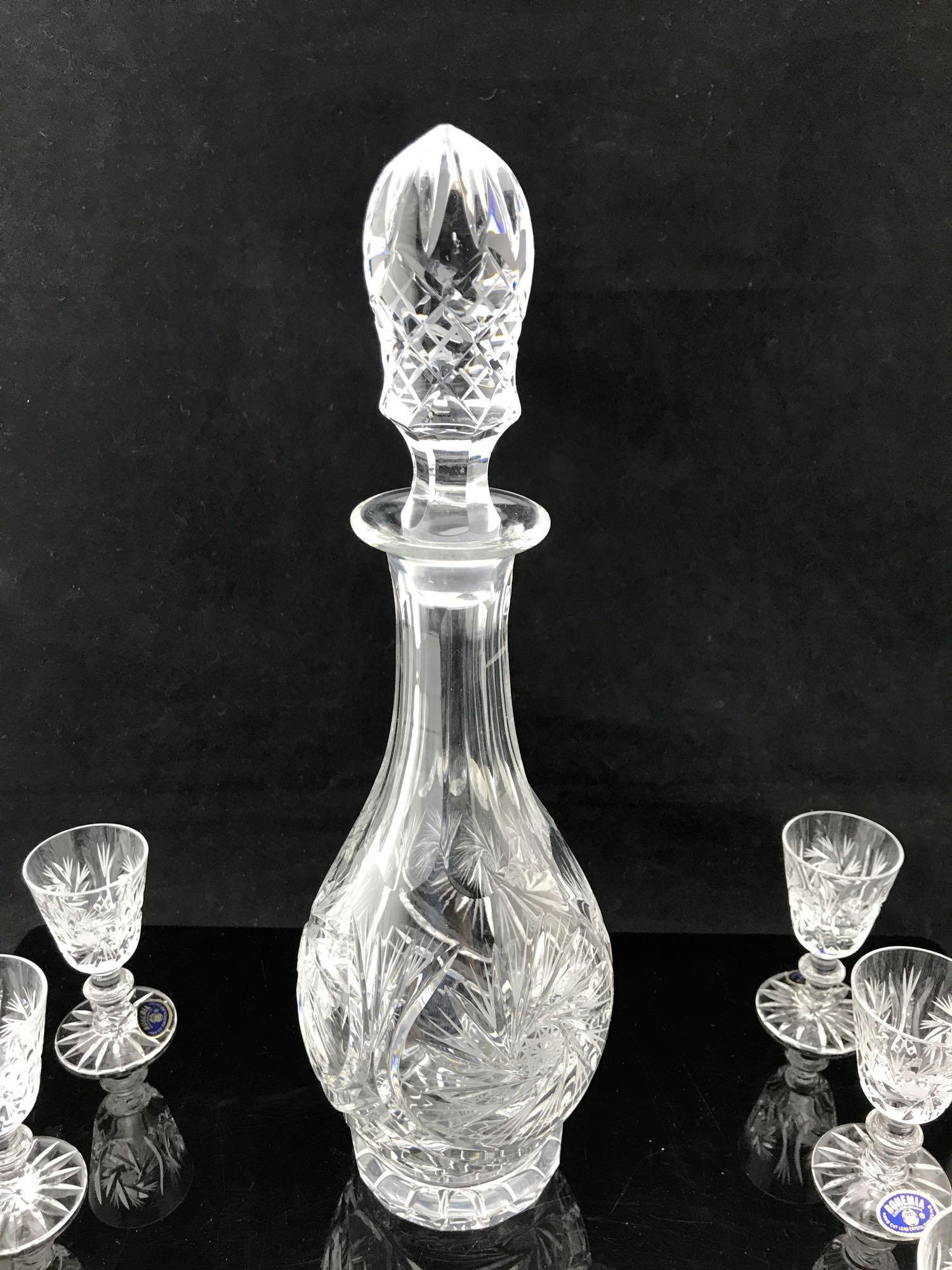 Berlin Cordial Set with Decanter & 6-Cordials