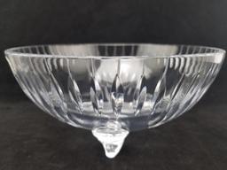 Kusak Bohemia Crystal Jam Jar & Footed Dish