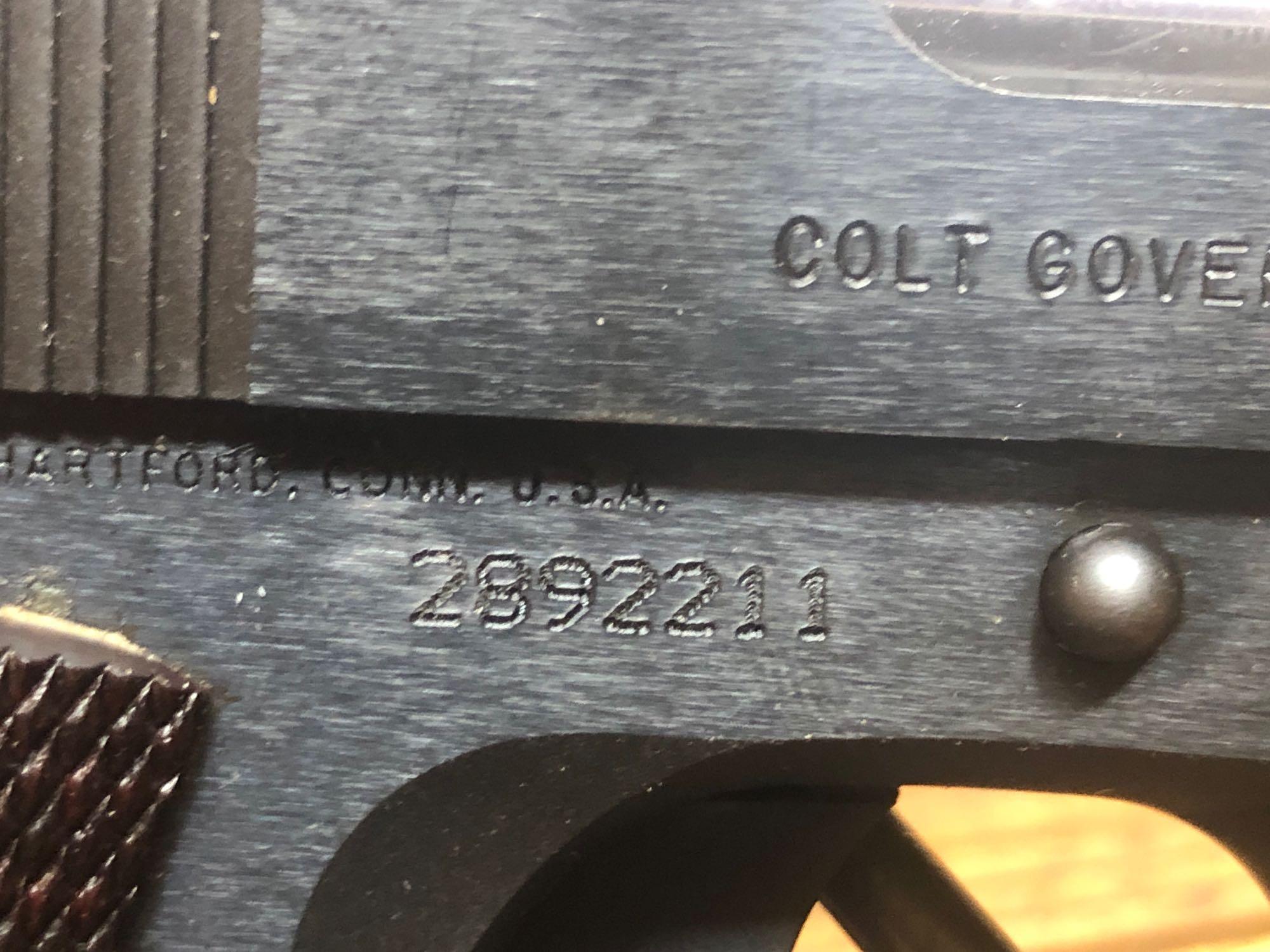 #5 Colt Government Model .45 Auto Pistol