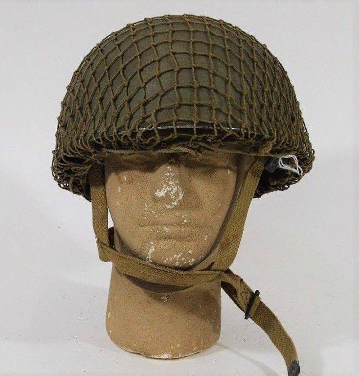 WWII British Paratroopers MKII 1944 Helmet allied forces rare