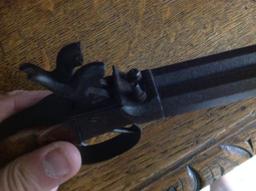 double barrel black powder unknown maker