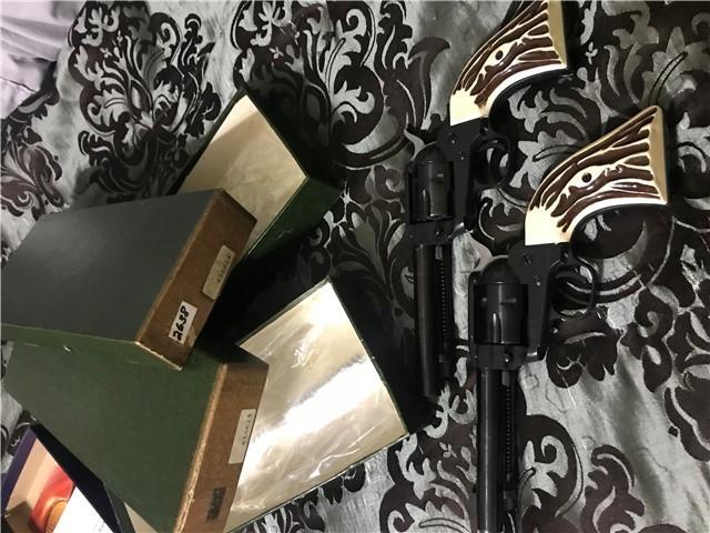 matched set gecado .22 boxed mint 1965 pistols