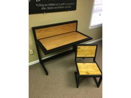 Handcrafted Desk and Chair