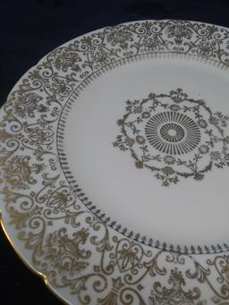 Vintage KPM Gold Decorated Plate