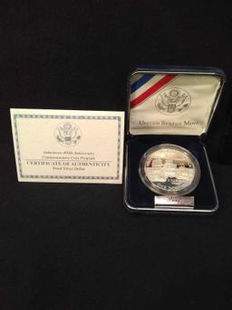 Jamestown 400th Anniversary Commemorative Coin -COA