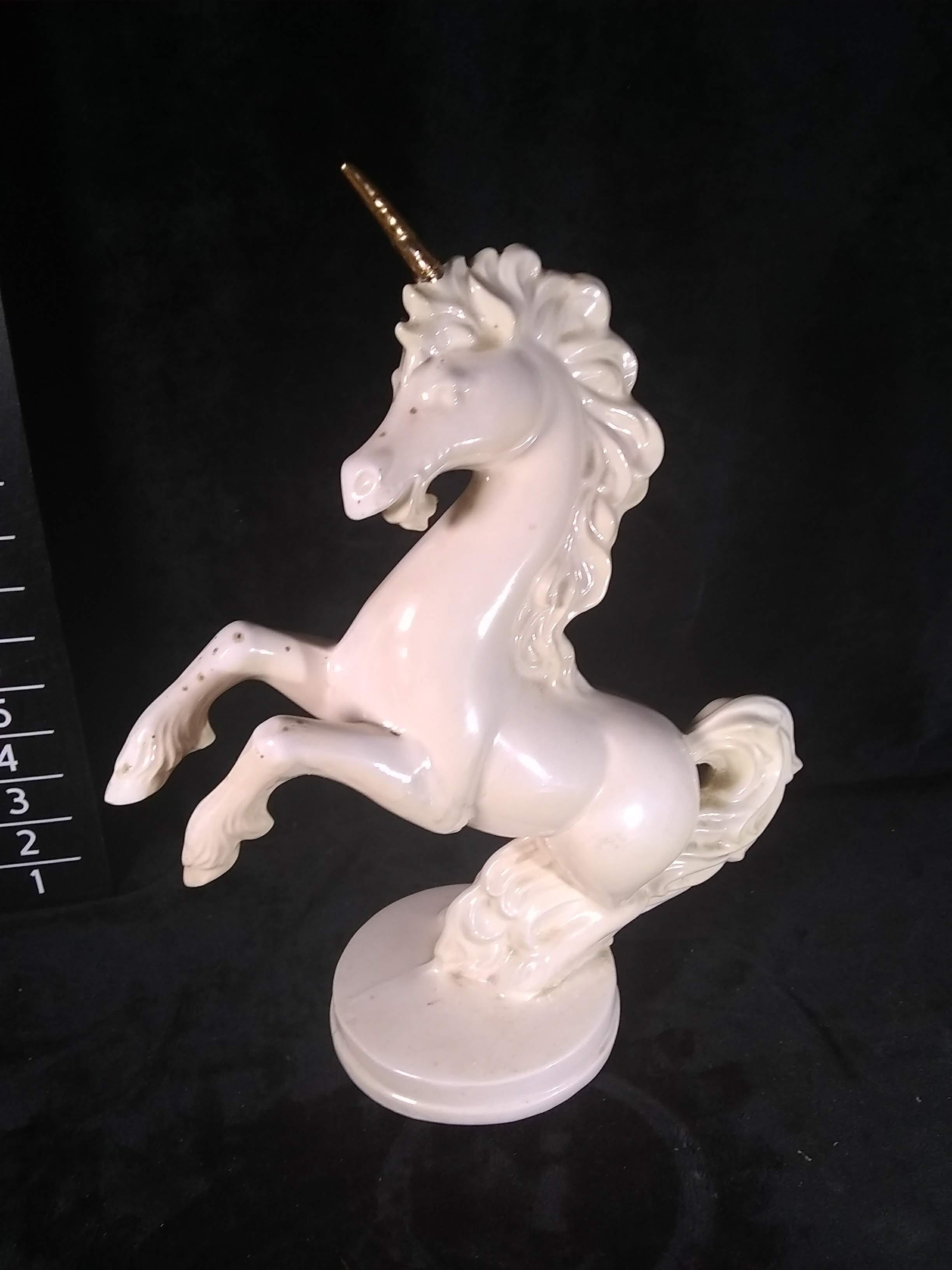 Ceramic Unicorn Figure