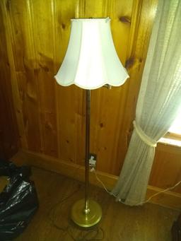 Brass Adjustable Floor Lamp