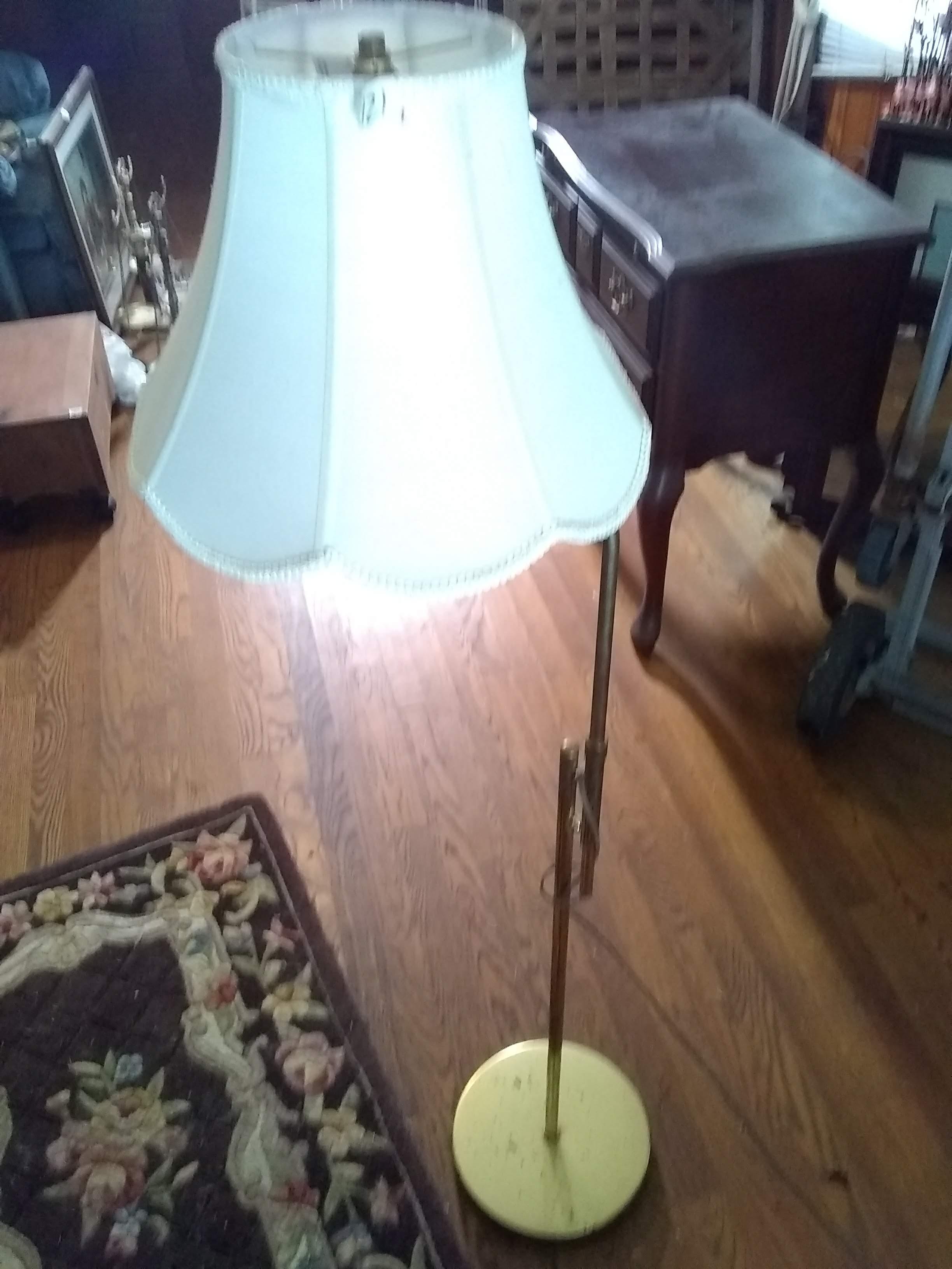 Brass Floor Lamp