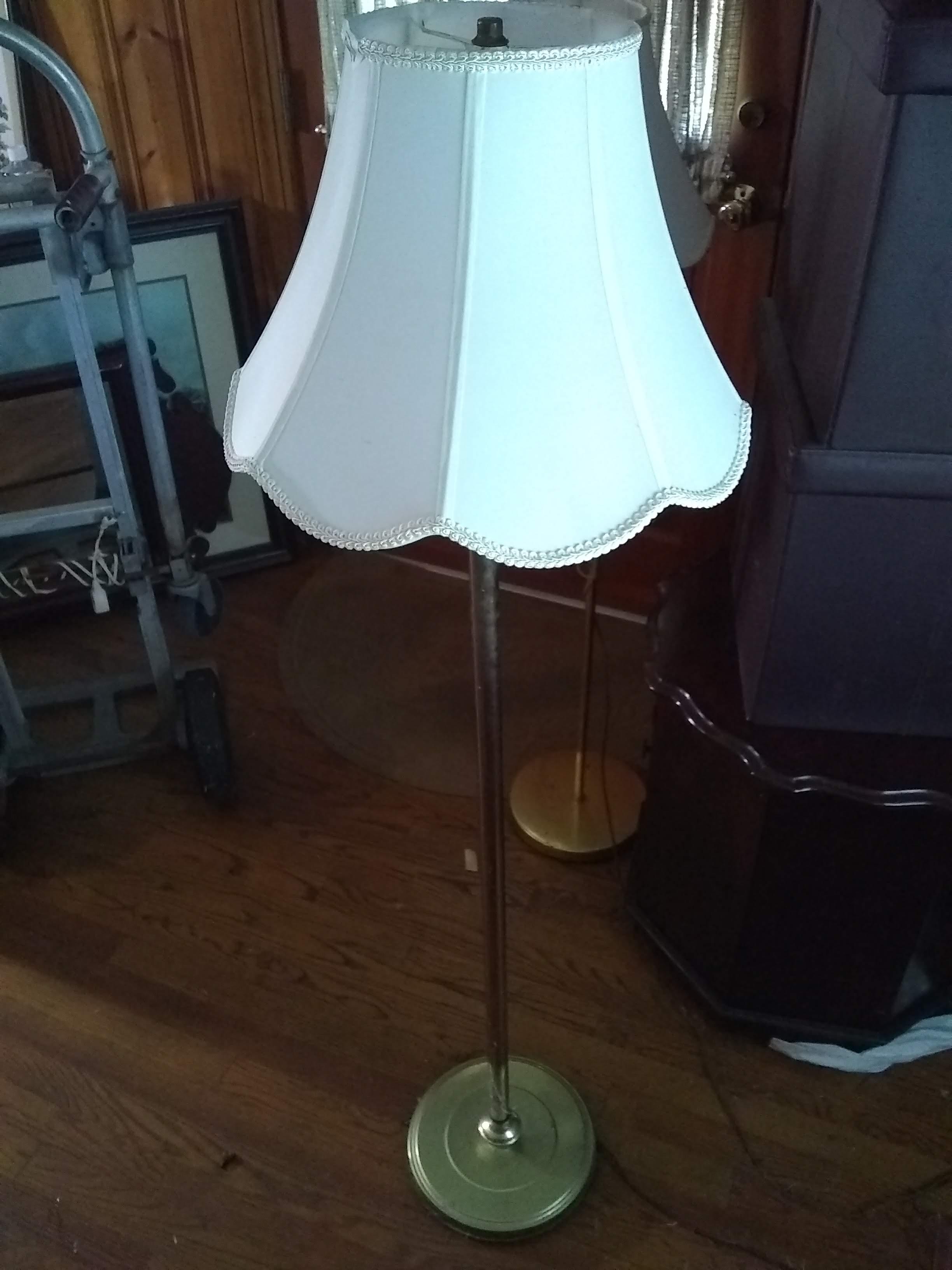 Brass Floor Lamp