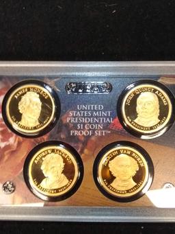 2008 US Mint Bicentennial $1 Coin Proof Set with COA