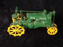 Cast Iron Toy -John Deere Tractor