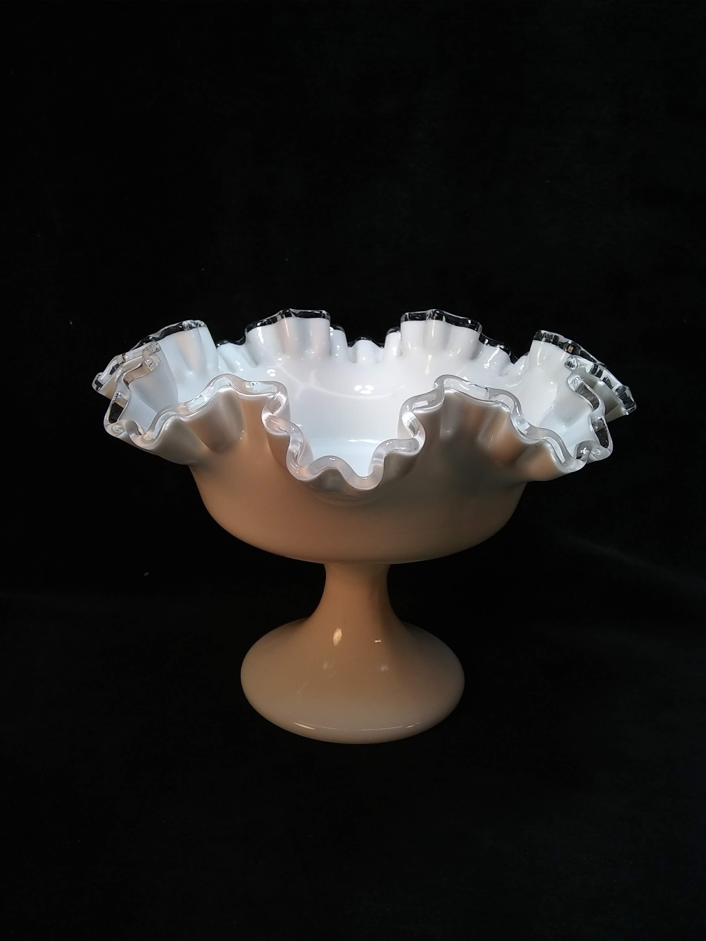 Fenton Silvercrest Pedestal Compote