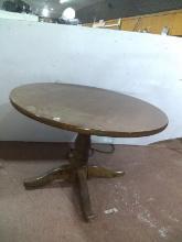 Laminate Pedestal Dining Room Table