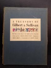 Vintage Book-A Treasury of Gilbert & Sullivan-1941 with Sleeve
