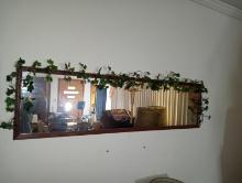 Wall Mirror w/ Ivy