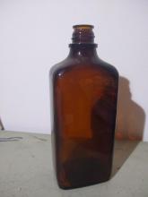 Vintage Brown Pharmacy Bottle