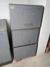 BL- 3 Drawer Metal File Cabinet