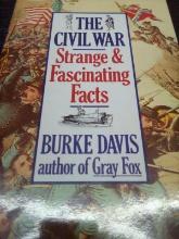 Vintage Book-The Civil War Strange & Fascinating Facts-1982-DJ