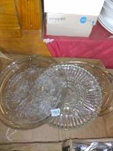 BL-Assorted Glass Serving Trays