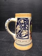 Vintage Pottery German Mug