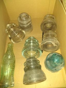 BL-Glass Insulators and Coca Cola Bottle