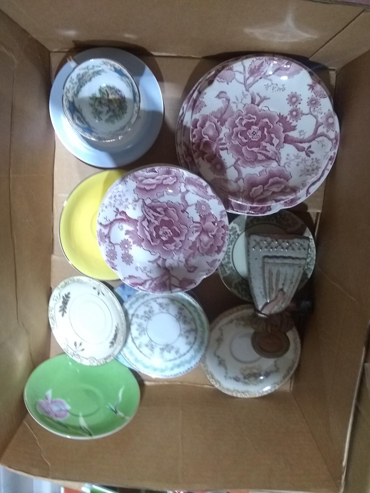 BL-Assorted Hand Painted Saucers