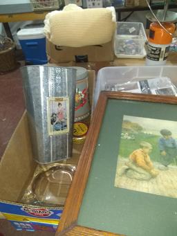 BL- Framed Print, Decorative Tins