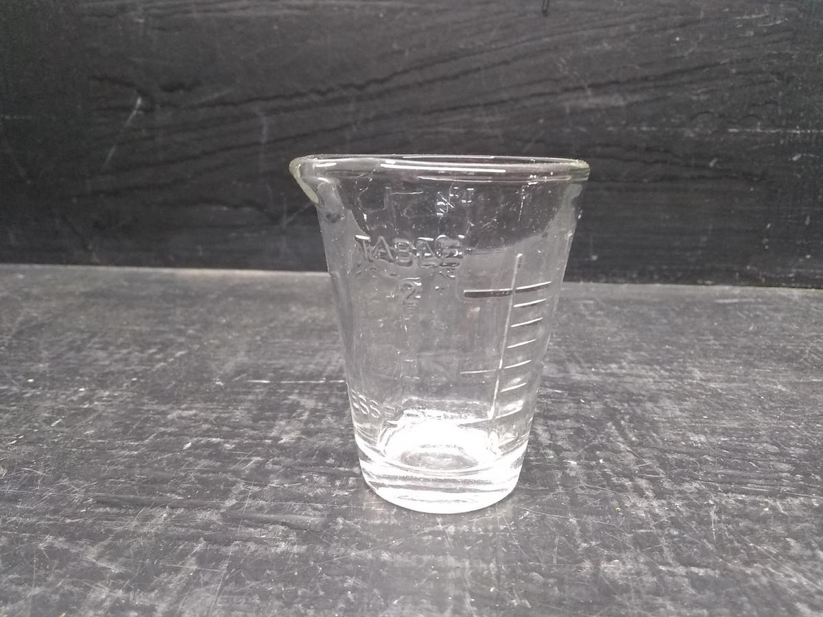 Shot Glass Style Liquid Measure