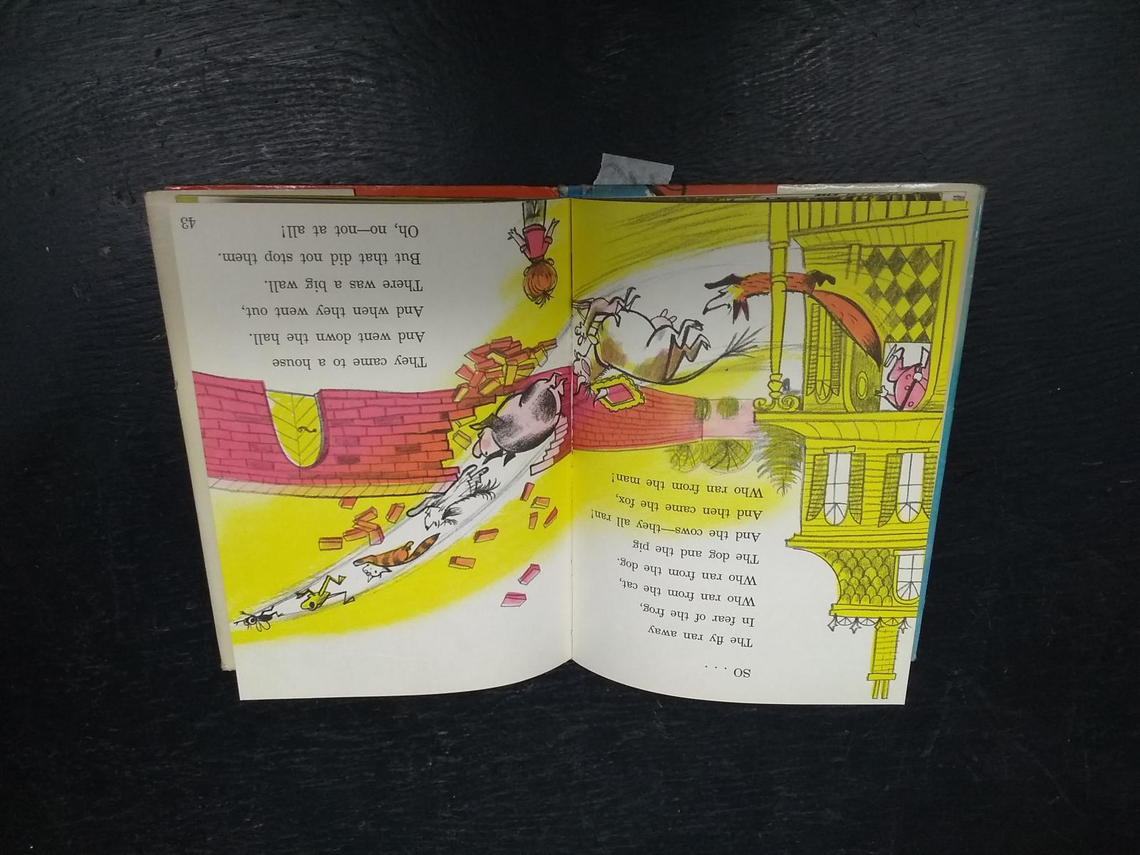 Vintage Children's Book- A Fly Went By