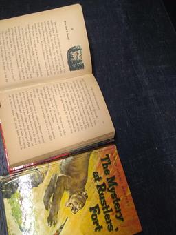 Vintage Children's Books-Boy Adventure Mystery (2) by Troy Nesbit