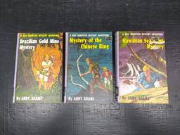 Vintage Children's Books-Boy Adventure Books (3) Andy Adams