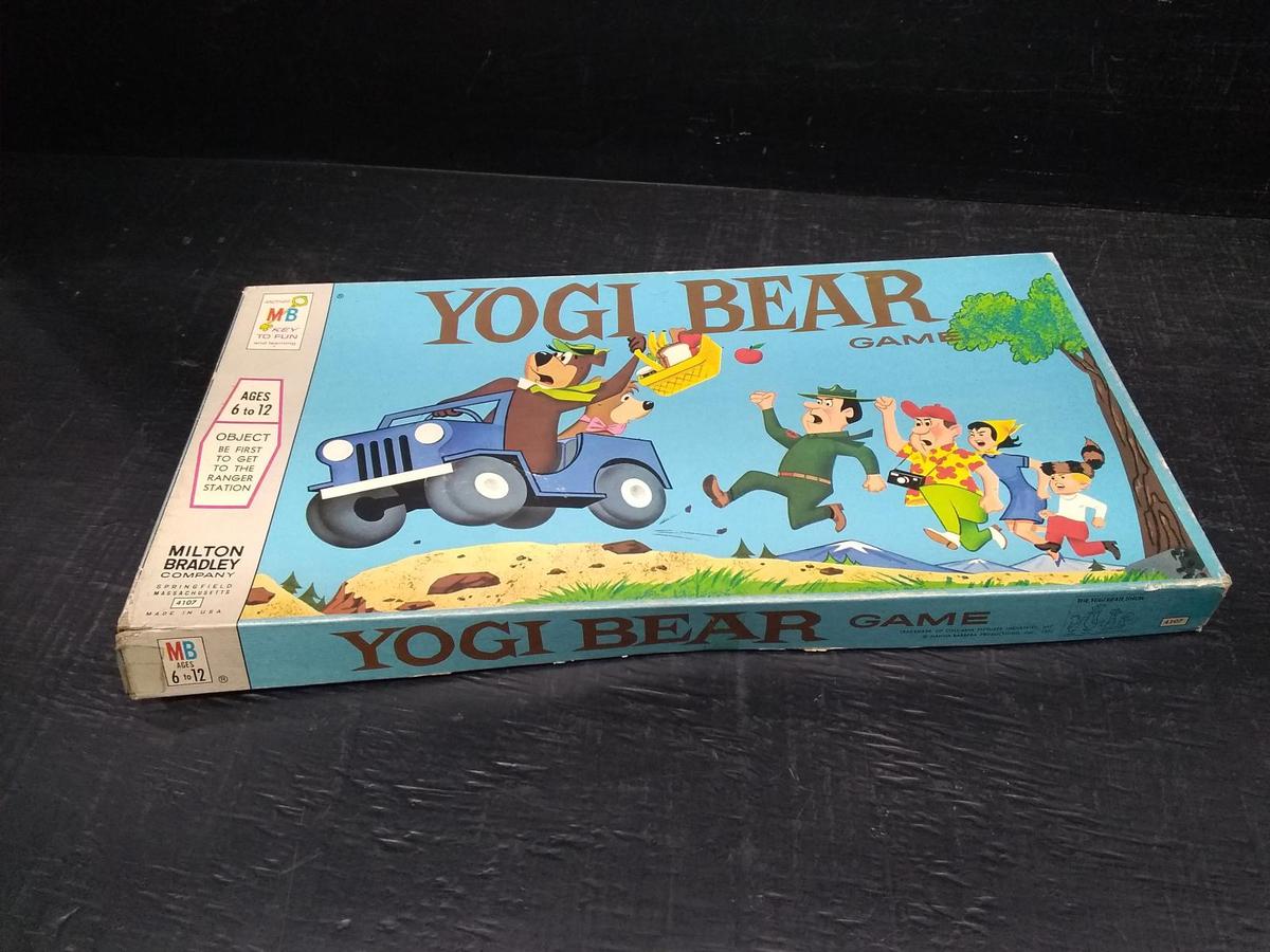 Vintage Yogi Bear Milton Bradley Game-all pcs not guaranteed