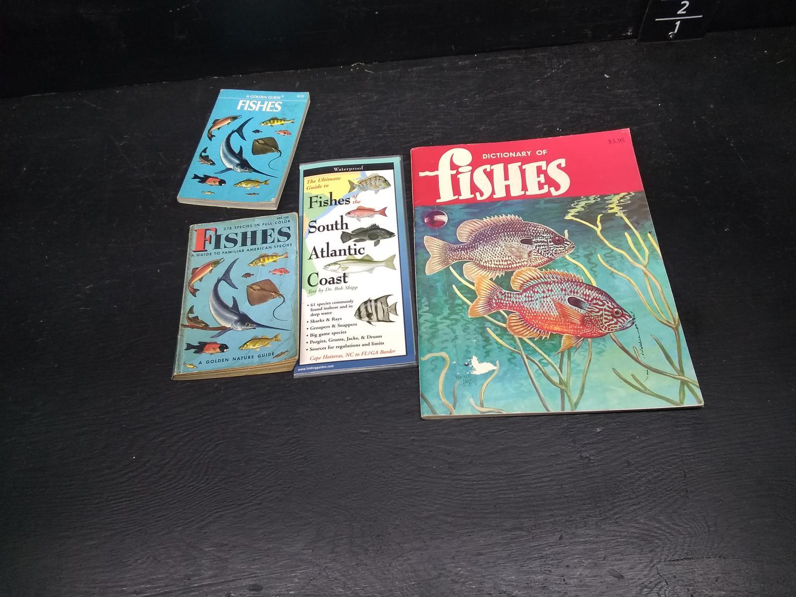Collection Assorted Fish Reference Books