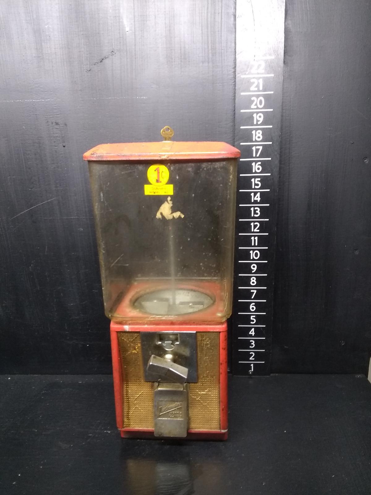 Antique Northwestern Gumball Machine
