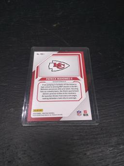 Uncertified Trading Card-Holographic Patrick Mahomes Football YM-1