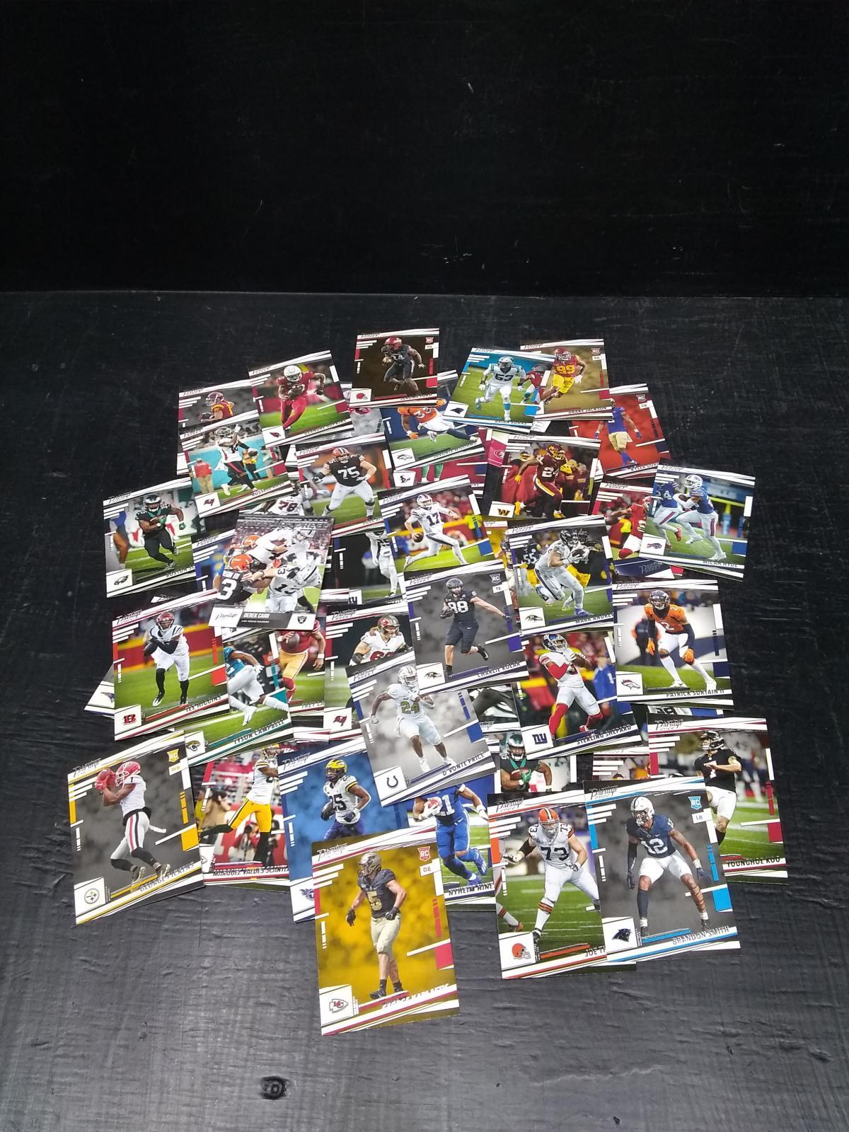 Uncertified Football Trading Card Set