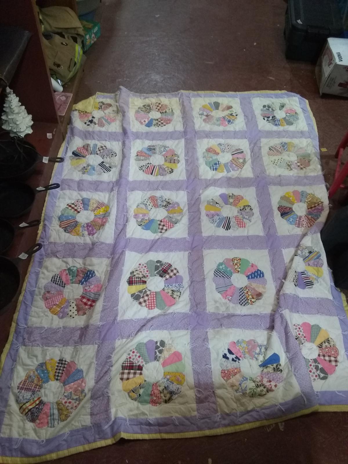 Antique Tatted Southern Quilt