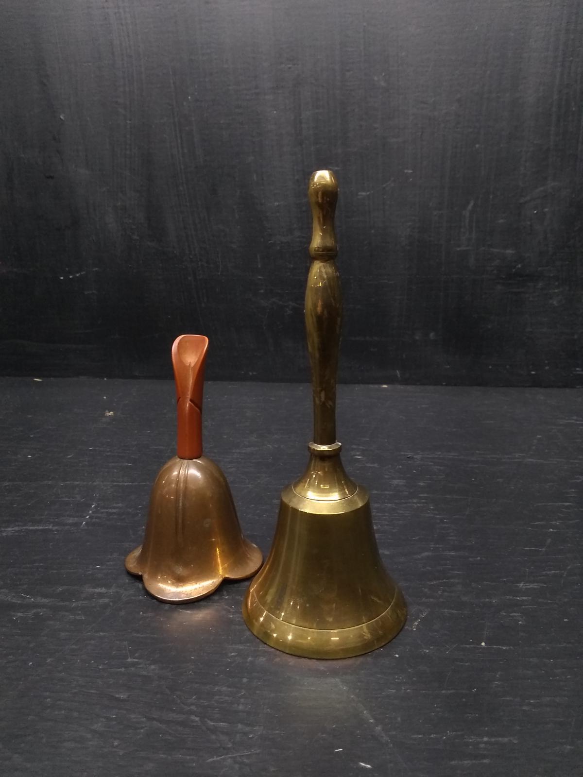 Pair Brass School Bells