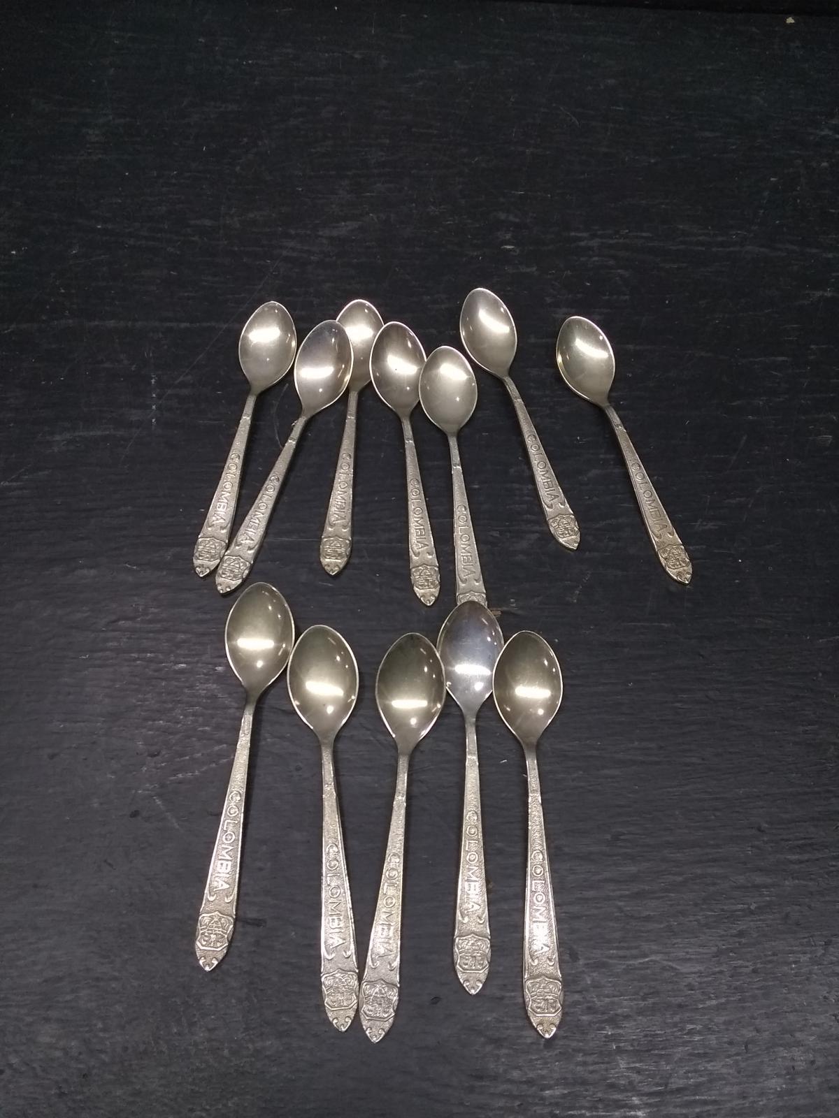 Collection 12 Silver Plated Sugar Spoons