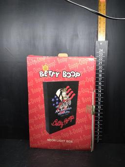 Betty Boop Neon Light Box-NIB