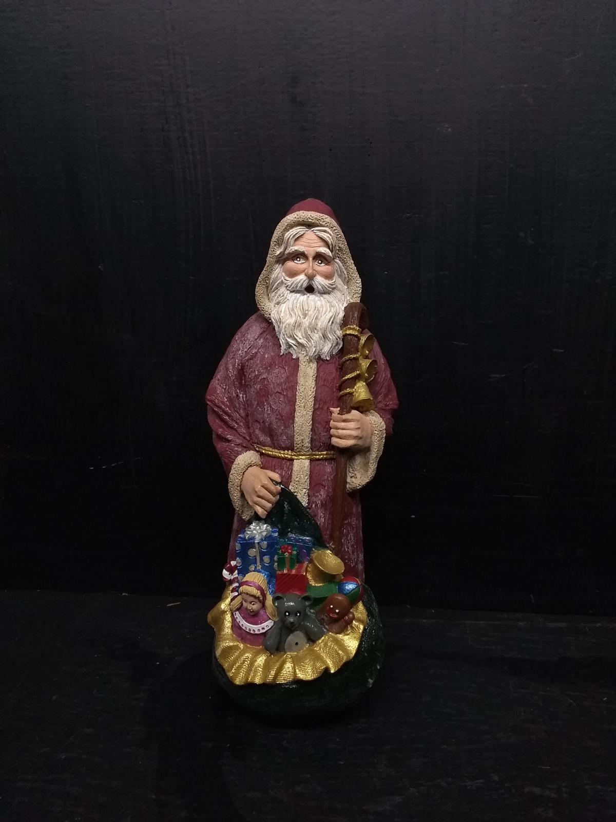 1991 Hand painted Resin Santa