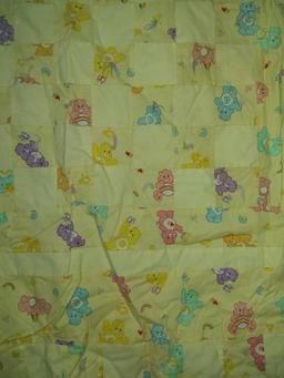 Vintage Care Bear Comforter