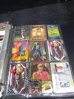 Binder Pocketed Trading Cards-Nascar (11 sheets)