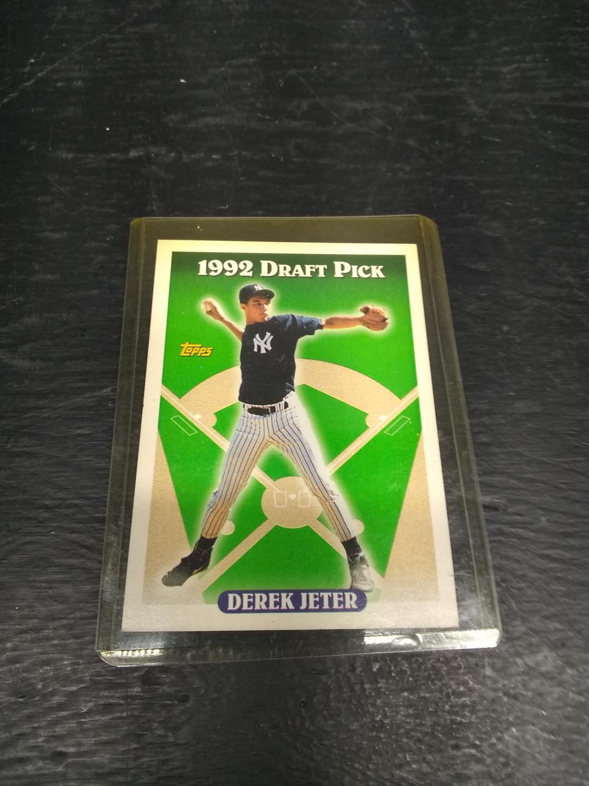 Uncertified Trading Card-1992 Draft Pick Derek Jeter #98 by Topps