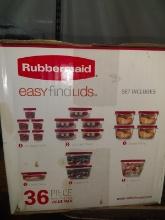 BL- Rubbermaid 36 piece set (NEW)