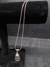 Artisan Jewelry -Bell Pendant with Necklace