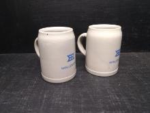 Collection 2 German Mugs "Wallerstein"