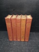 Vintage Book Set-by Rudyard Kipling (5) 1916